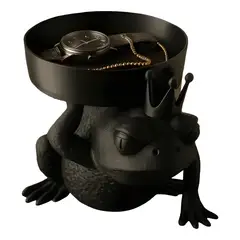 GENERICO - Bandeja Decorativa Príncipe Rana negro