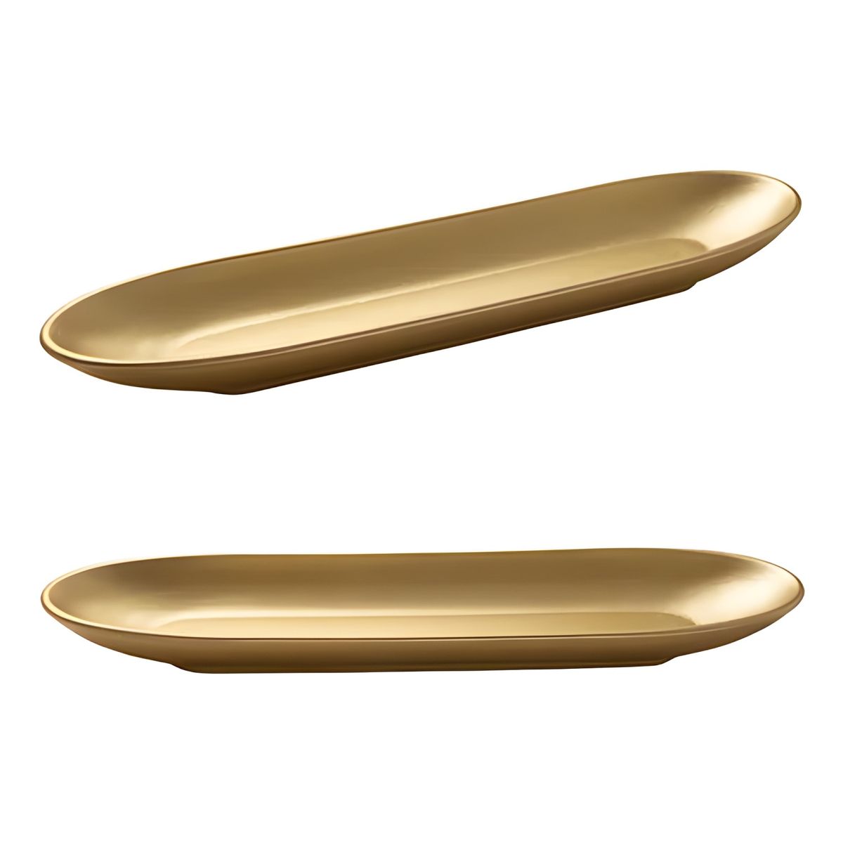 GENERICO - Bandeja Decorativa 55x13,5 Cm dorado 4