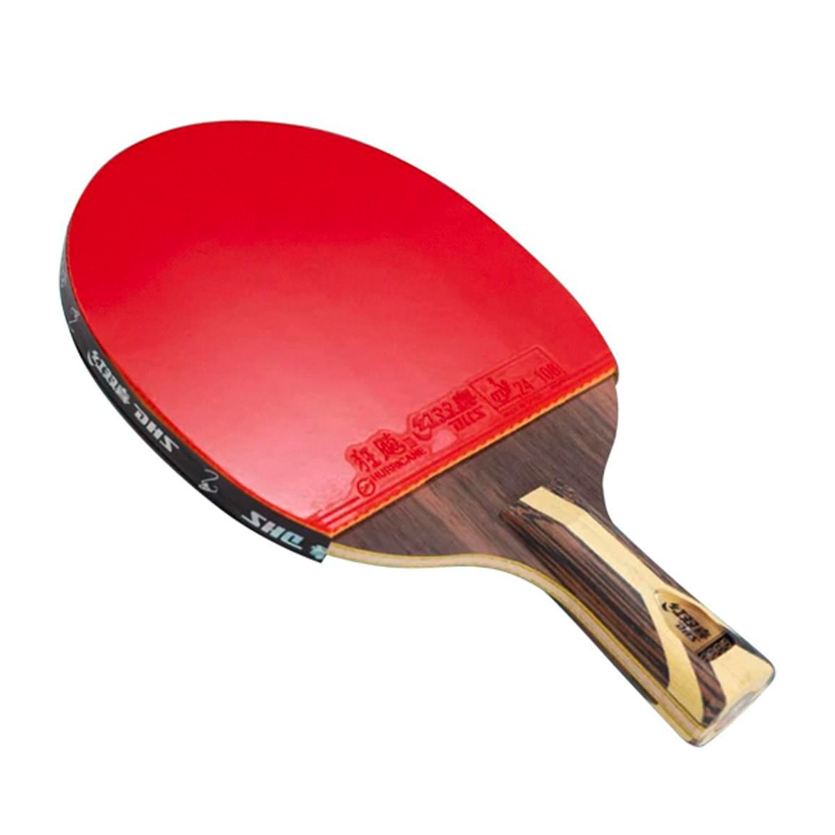 SDFIT - Paleta de Tenis Profesional DHS 9 Estrellas Short Handle Loop Ataque Rapido – 9006