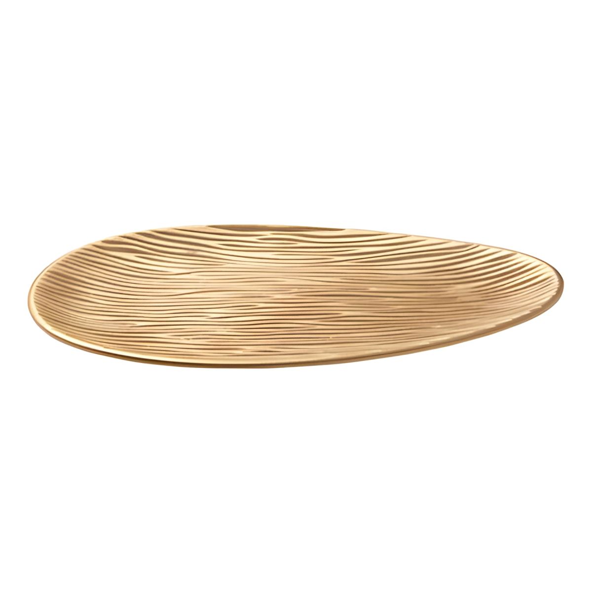GENERICO - Bandeja Decorativa 40x21,5 Cm dorado 5