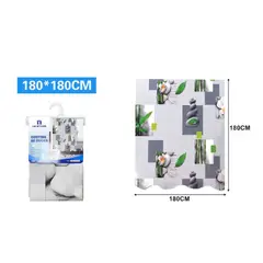 GENERICO - Cortina de Baño Anti-Hongos Impermeable - Diseño Elegante y Duradero