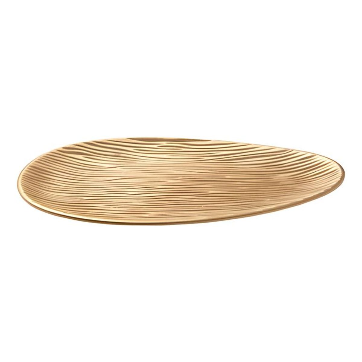 GENERICO - Bandeja Decorativa 40x21,5 Cm dorado 6