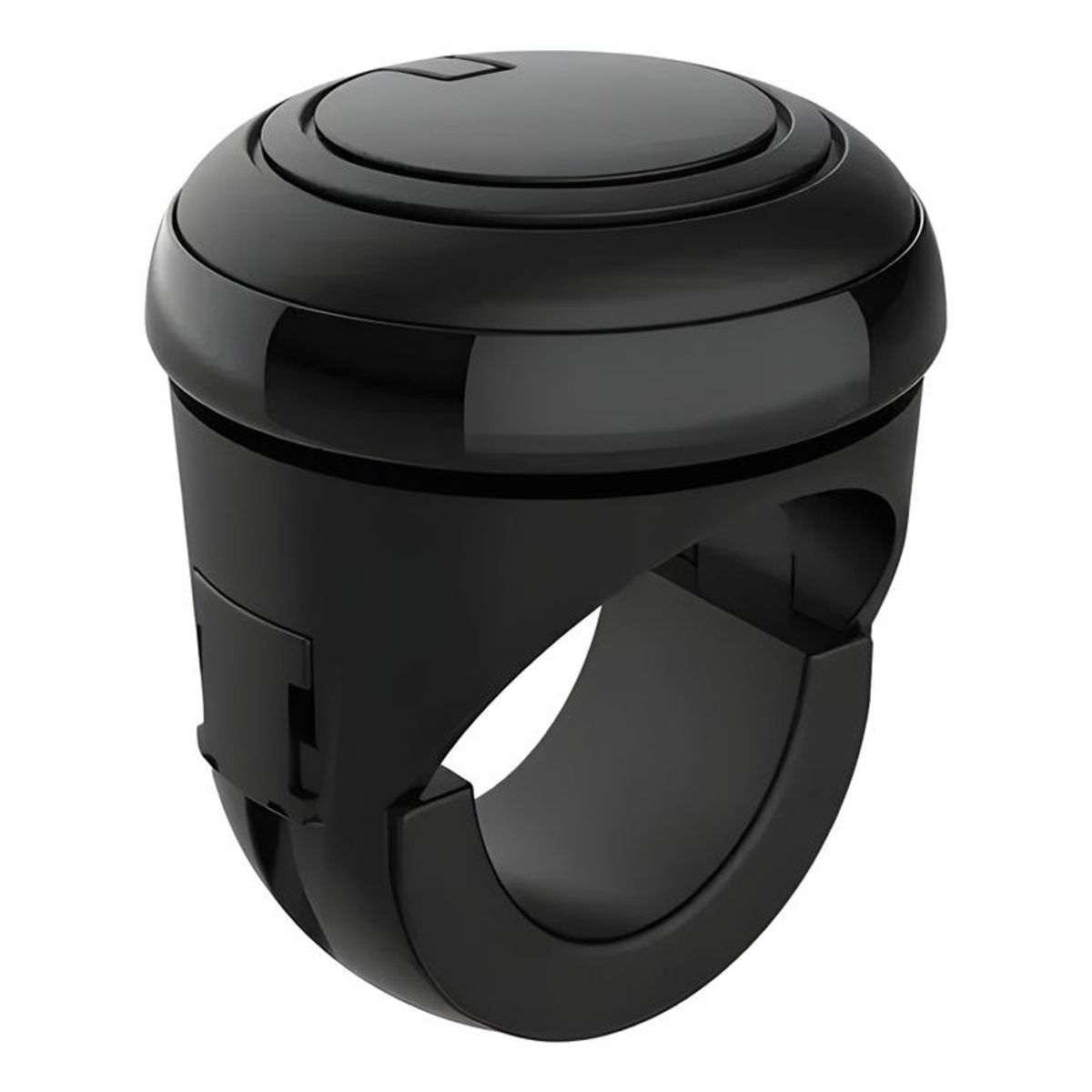 GENERICO - Perilla Giratoria Universal Para Volante negro 4