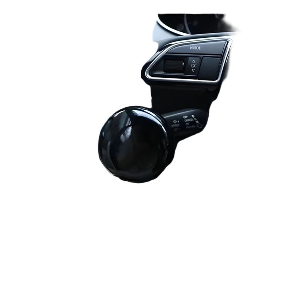 GENERICO - Perilla Giratoria Universal Para Volante negro 8