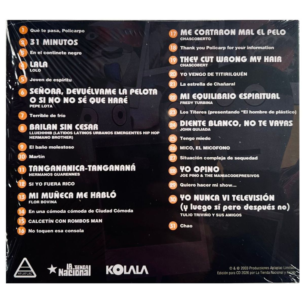 GENERICO - 31 MINUTOS - 31 MINUTOS (DIGIPACK) / CD