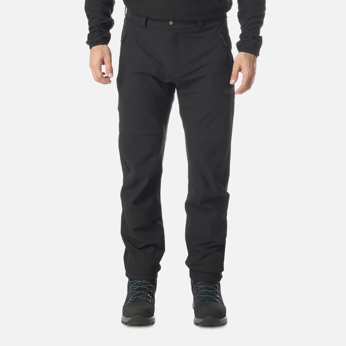 LIPPI - Pantalón Hombre Shelter Softshell Pants Negro Lippi