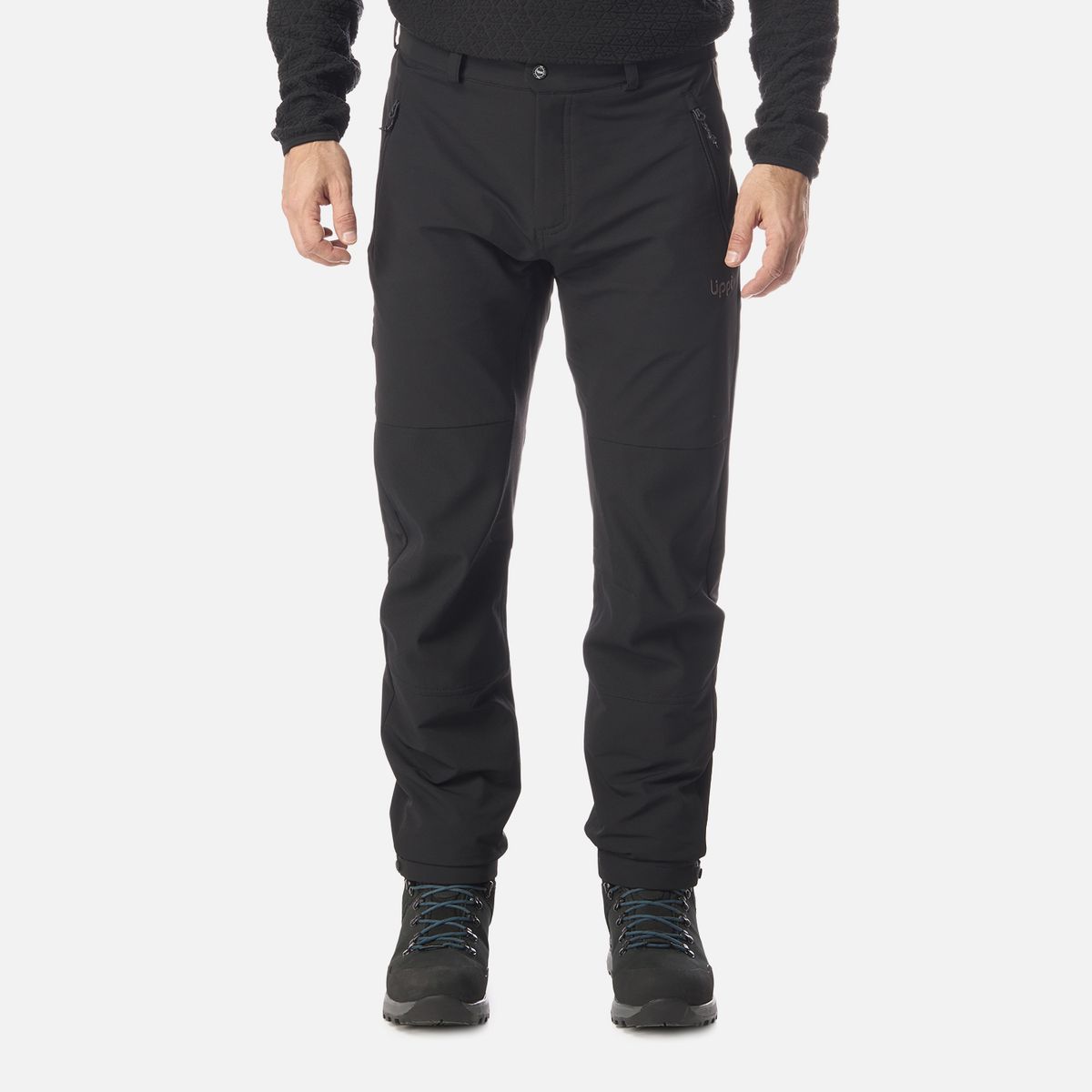 LIPPI - Pantalón Hombre Shelter Softshell Pants Negro Lippi