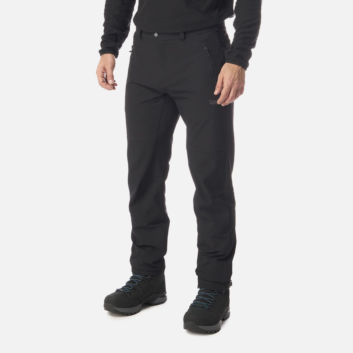 LIPPI - Pantalón Hombre Shelter Softshell Pants Negro Lippi