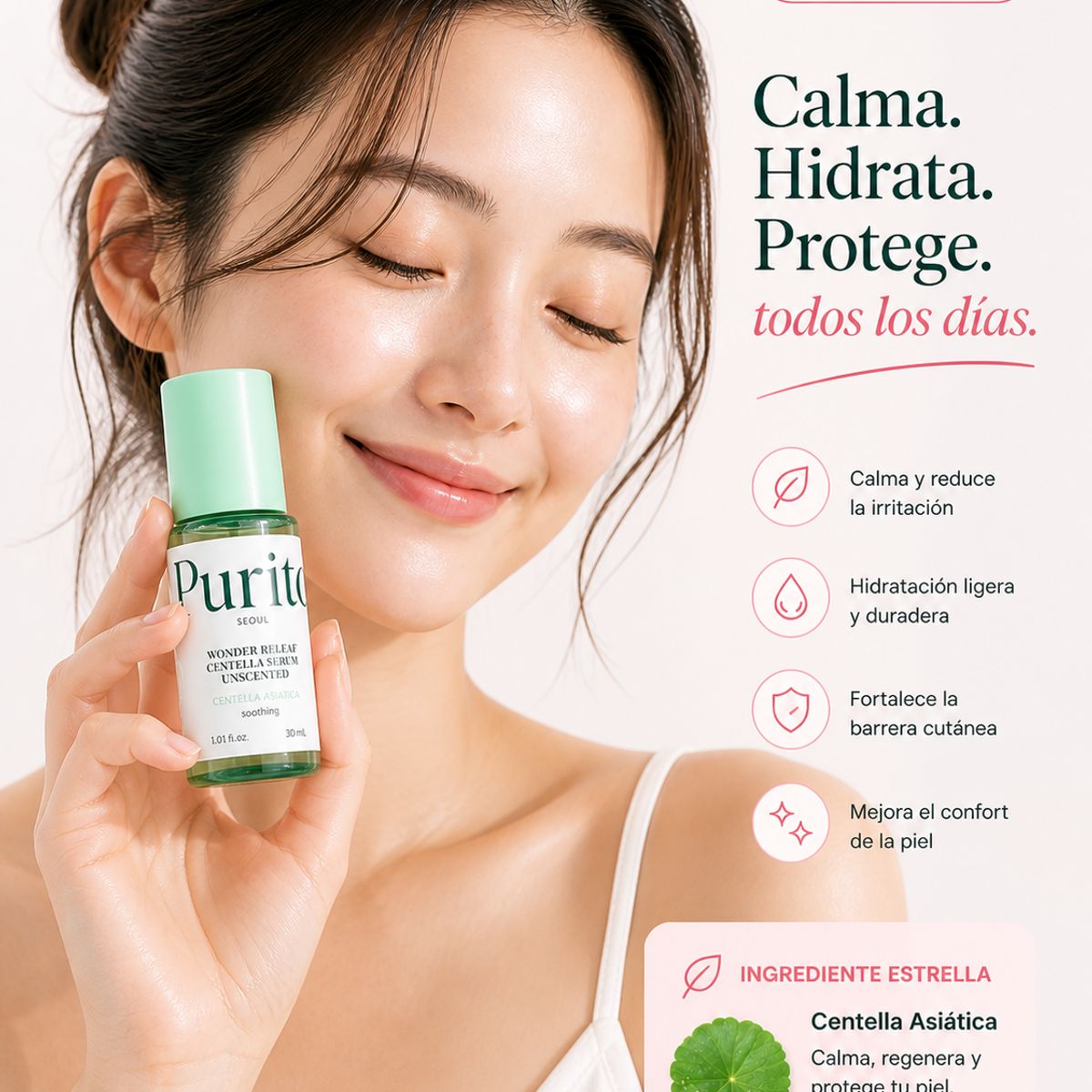 PURITO - Purito Wonder Releaf Centella Toner Coreano 30ml