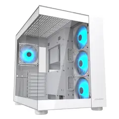 COUGAR - Gabinete FV150 RGB, ATX, White
