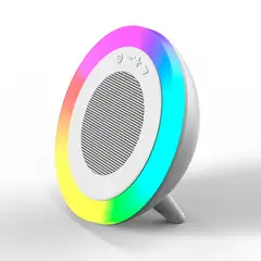 GENERICO - Parlante Bluetooth Inalámbrico Portátil Con Luces LED RGB