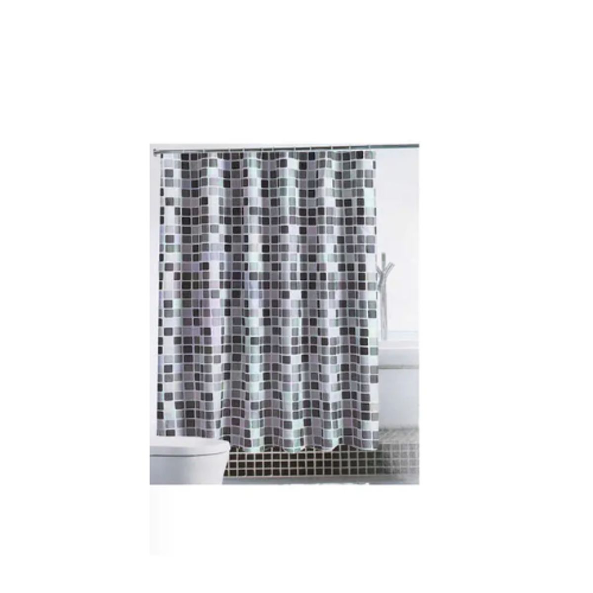GENERICO - Cortina de Baño Anti-Hongos Impermeable - Diseño Elegante y Duradero