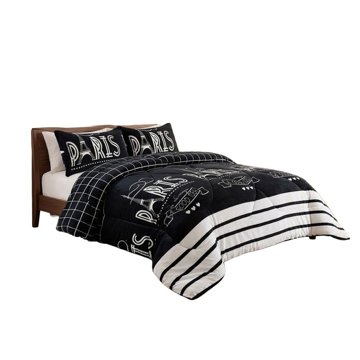 GENERICO - Cobertor De Invierno Con Diseño Plush Tamaño 2 Plazas