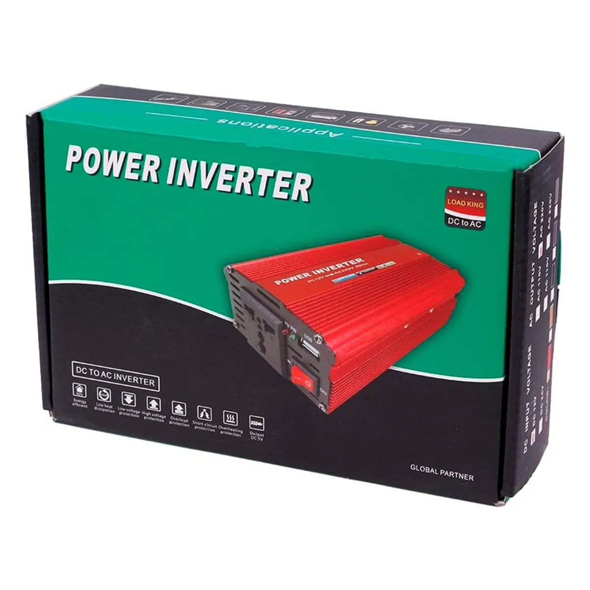 GENERICO - Inversor Convertidor De Corriente De Coche 1000w 12v220v