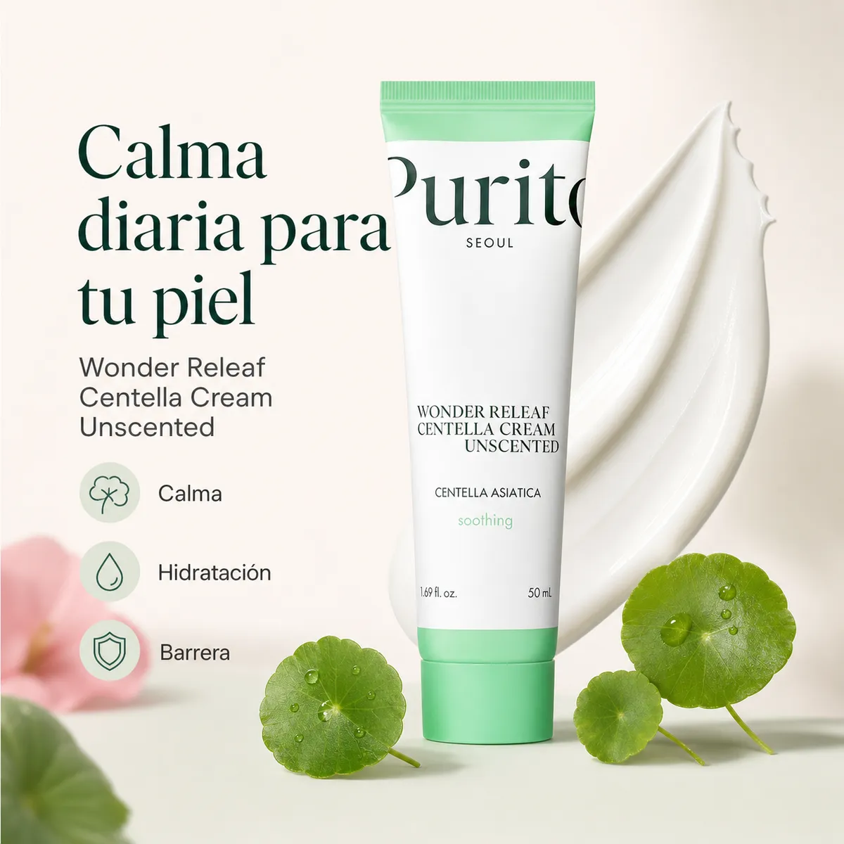 PURITO - Purito Wonder Releaf Centella Cream 50ml