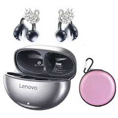 LENOVO - Audífonos Clip TA140 TWS Bluetooth 54 Y Auriculares y Orejeras y estuche