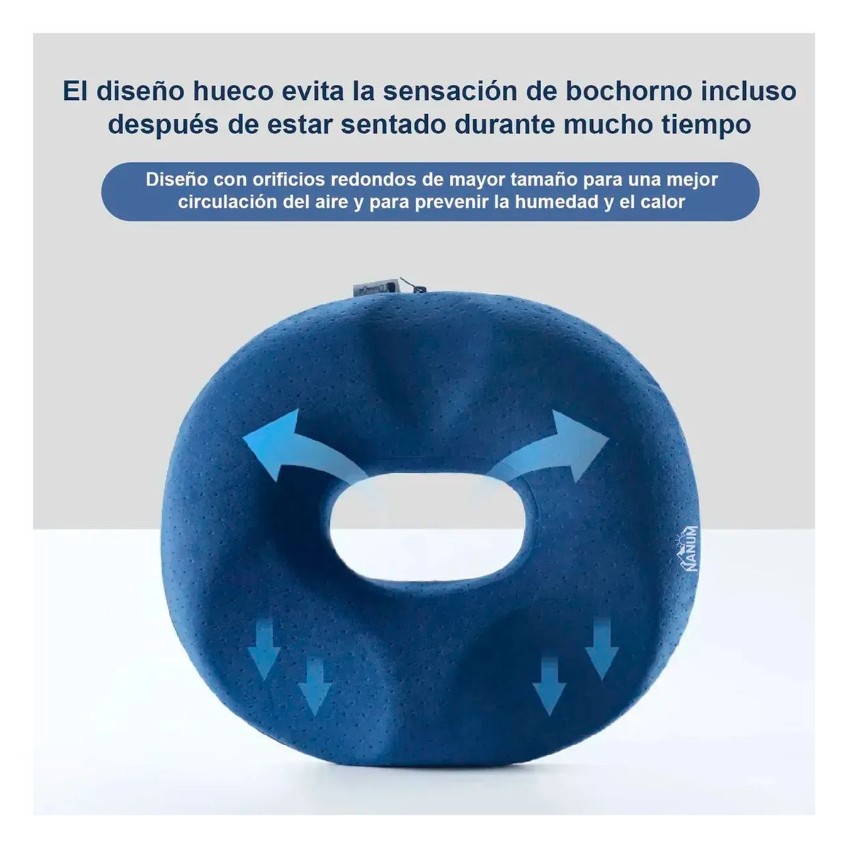 Cojin Ortopedico Antiescaras Espuma Viscoelastica Asiento, marca ESHOPANGIE - Foto 2