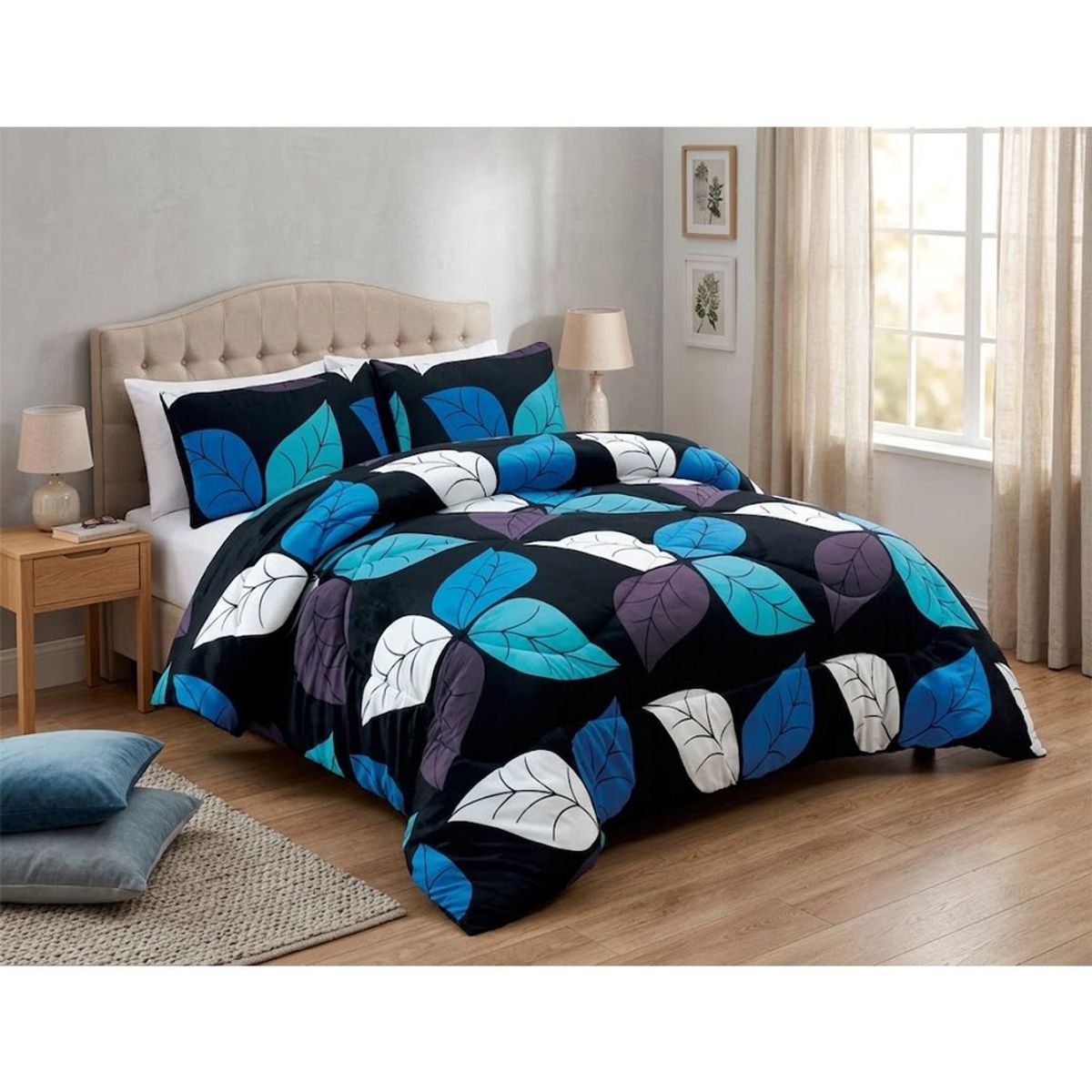 GENERICO - Cobertor Plush De Invierno 2 Plazas  Con Diseño