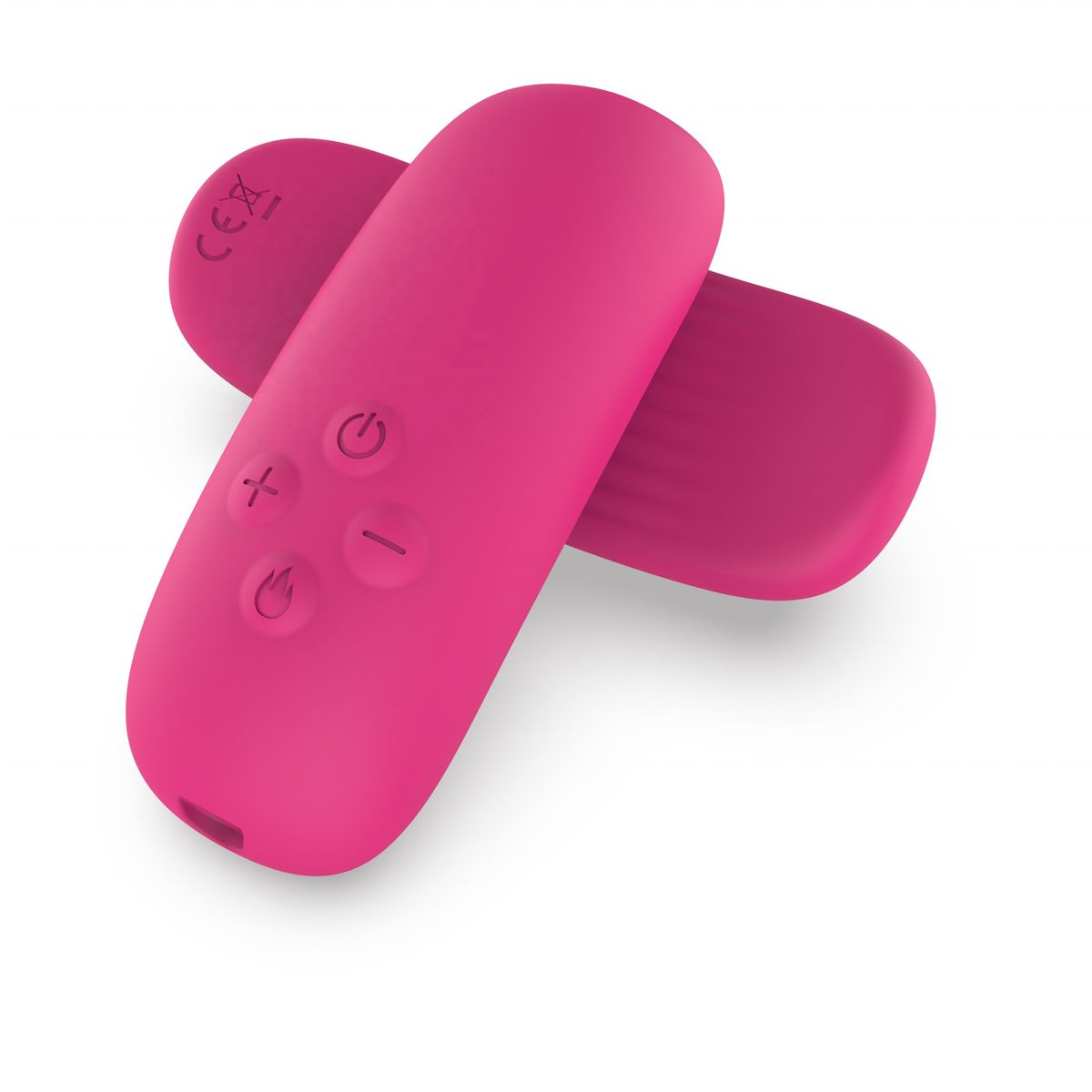 SENSIBLUE - Masajeador de Lactancia con Calor y Vibración Recargable USB Silicona Médica Rosa