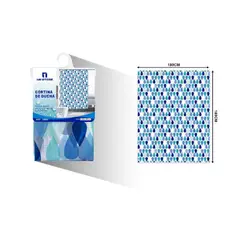 GENERICO - Cortina de Baño Anti-Hongos Impermeable - Diseño Elegante y Duradero