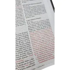 ORIGEN - Biblia RVR 1960 letra 10,5 tamaño manual, tapa dura cruz con corona