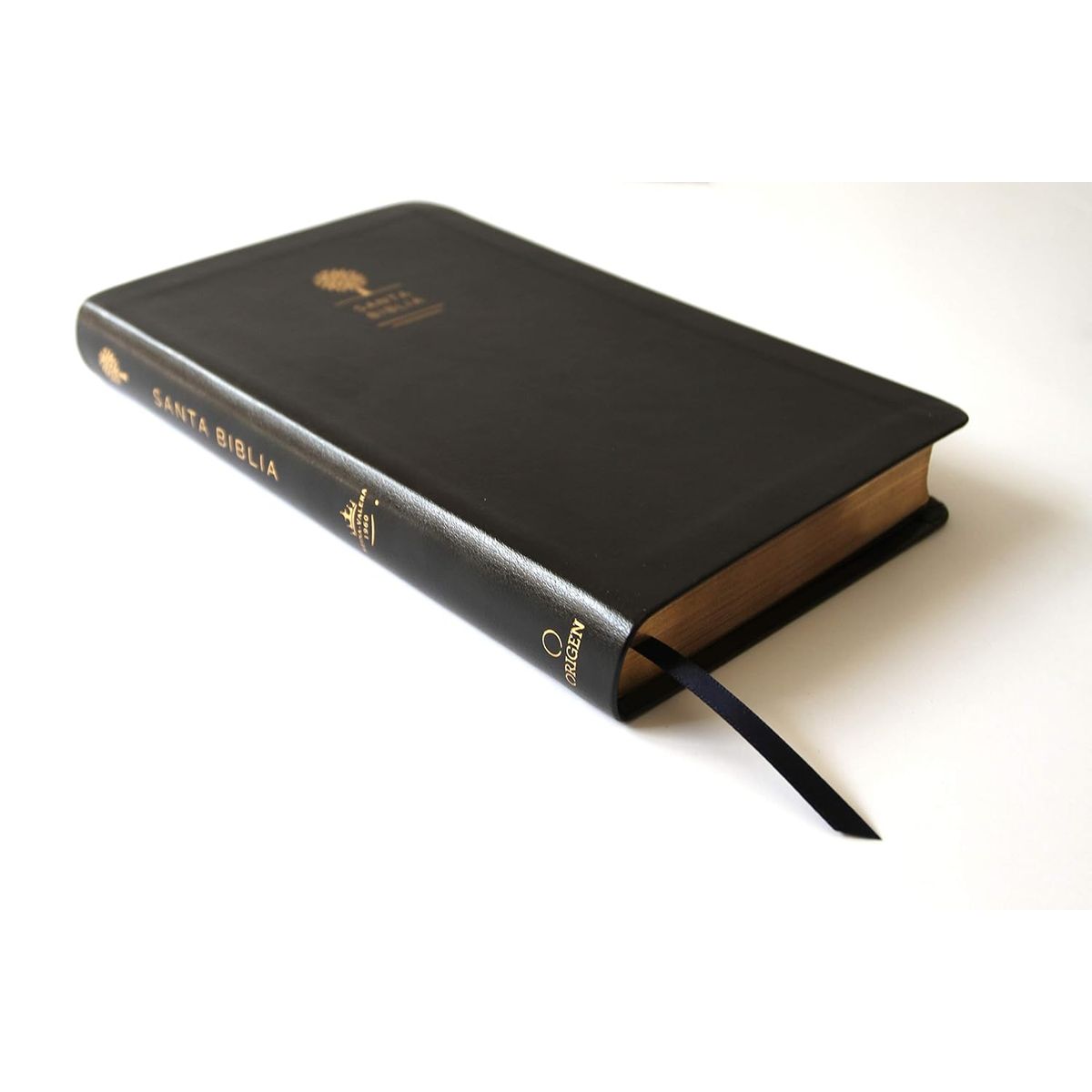 ORIGEN - Biblia Reina Valera 1960 letra grande Símil piel negro, índice