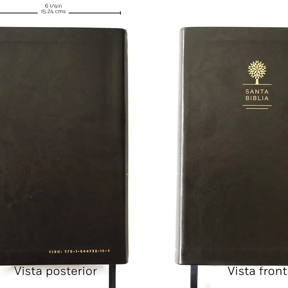 ORIGEN - Biblia Reina Valera 1960 letra grande Símil piel negro, índice