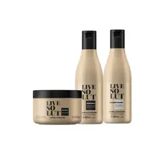 LIVE - Kit Solut-shampoo+acondicionador X330ml +máscara X300ml