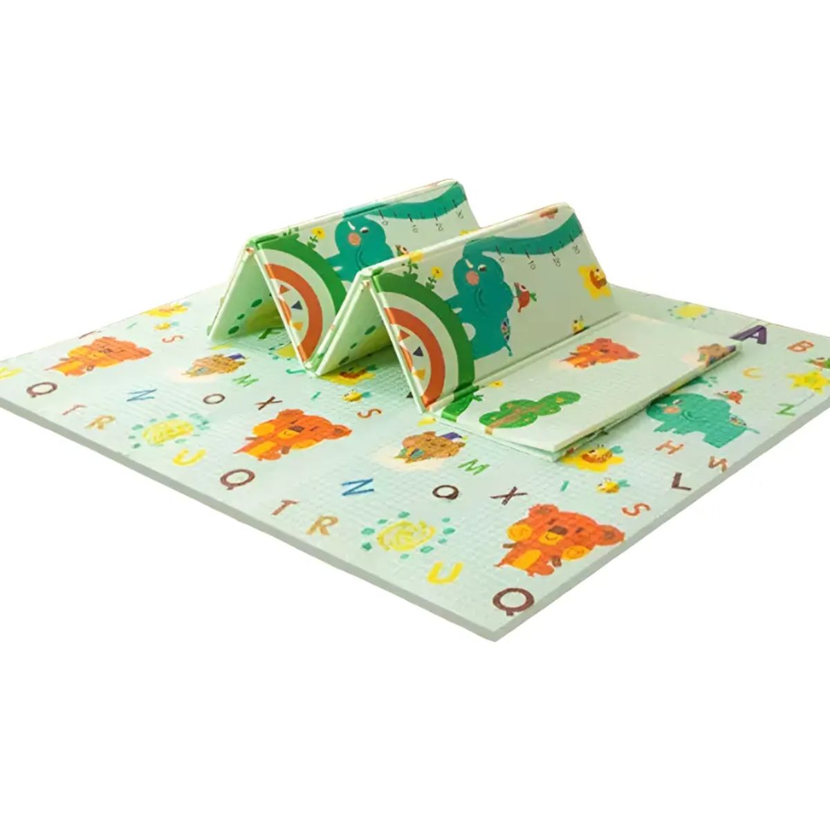 GENERICO - Alfombra Goma Eva Plegable Para Bebé  Con Bolso 120x180 nino