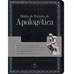 SOCIEDAD BIBLICA CHILENA - Biblia de Estudio apologética RVR60 simil piel negro