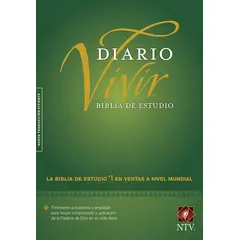 TYNDALE HOUSE PUBLISHERS - Biblia de estudio del diario vivir NTV Tapa dura, Verde, Letra Roja