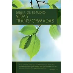 PORTAVOZ - Biblia de estudio Vidas transformadas RVR1960 tapa dura