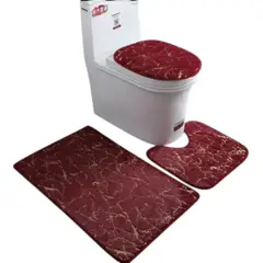 GENERICO - Set De Alfombras De Baño De 3 Piezas