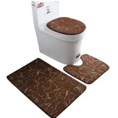 GENERICO - Set De Alfombras De Baño De 3 Piezas