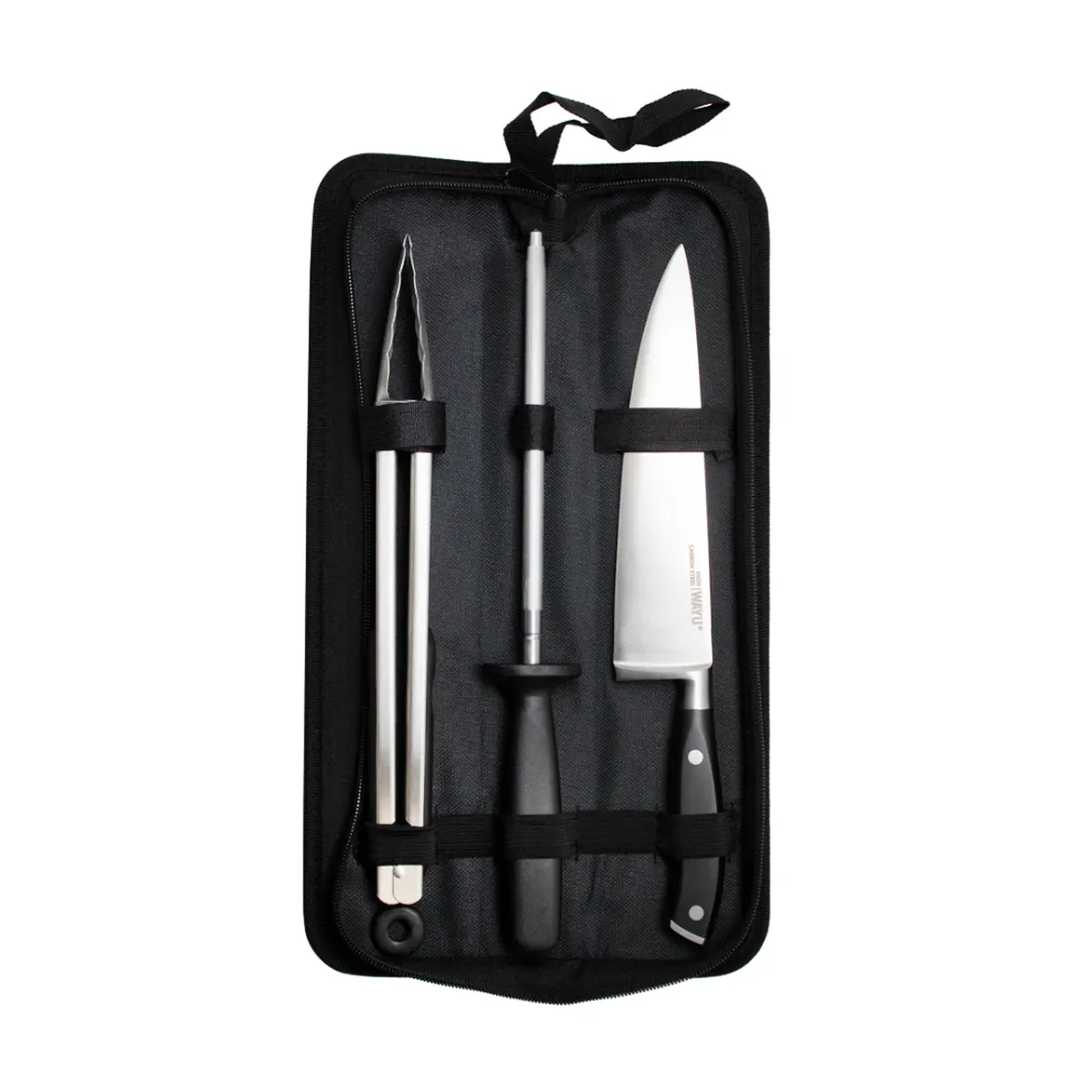WAYU - Wayu - Set Parrilero 3 Piezas con Funda