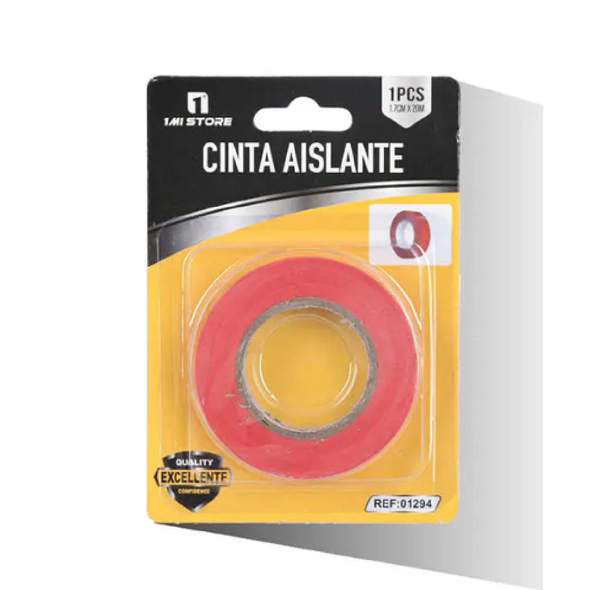 GENERICO - Ultra-Adherencia Cinta Aislante Resistente 20M