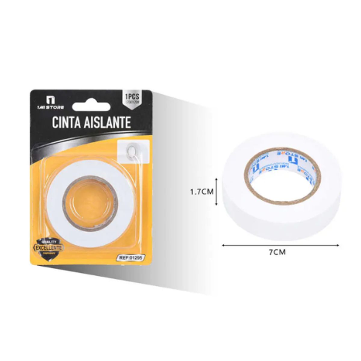 GENERICO - Ultra-Adherencia Cinta Aislante Resistente 20M