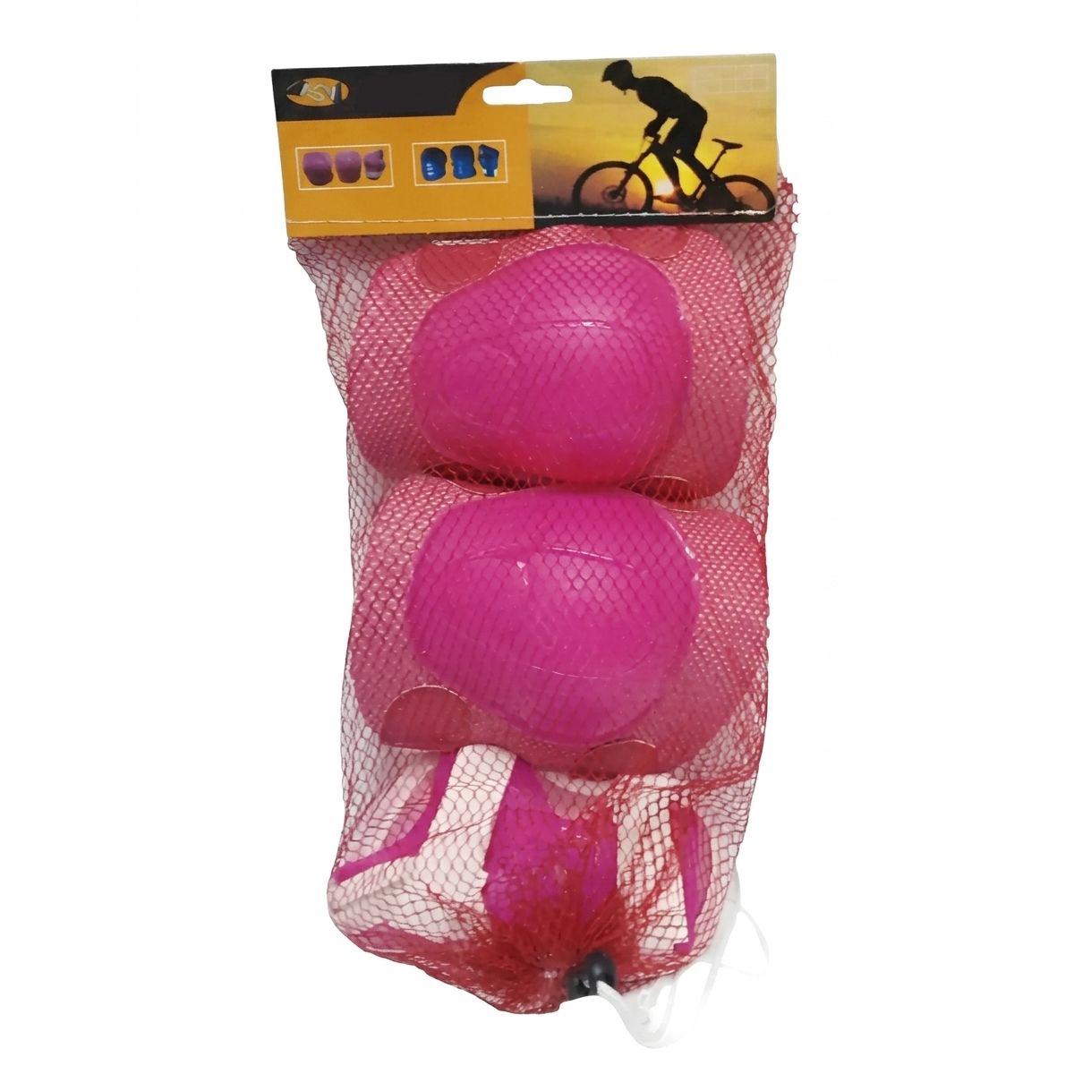 GENERICO - Set de Protección Rodillera Codera Muñequera Protectores en Color Rosado