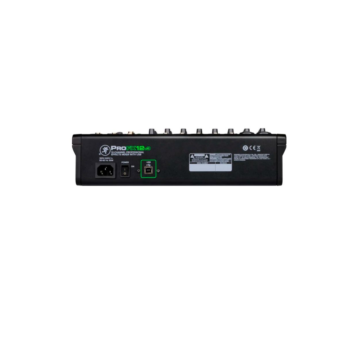 MACKIE - Mezclador Análogo 12 Canales FX USB MACKIE ProFX12v3