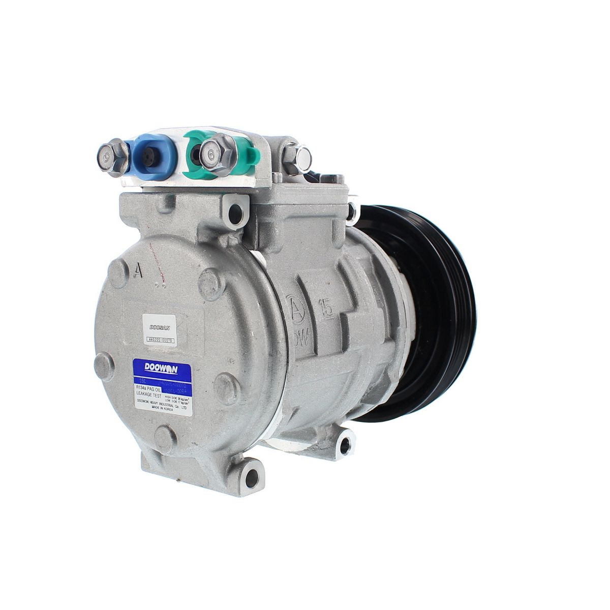 AMERICAN AIR - Compresor AC 10PA15C 24V 4PK 135mm MD CORTO CON COBERTOR OE