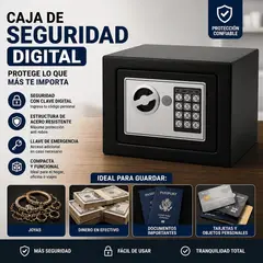 MOVI - Caja de Seguridad Digital 4,2 litros