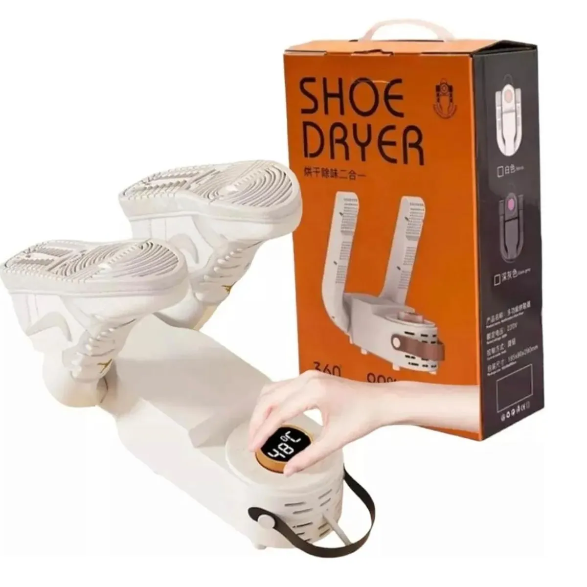 GENERICO - Secador Zapatos Calentador Deshumificador Esteriliza Olor