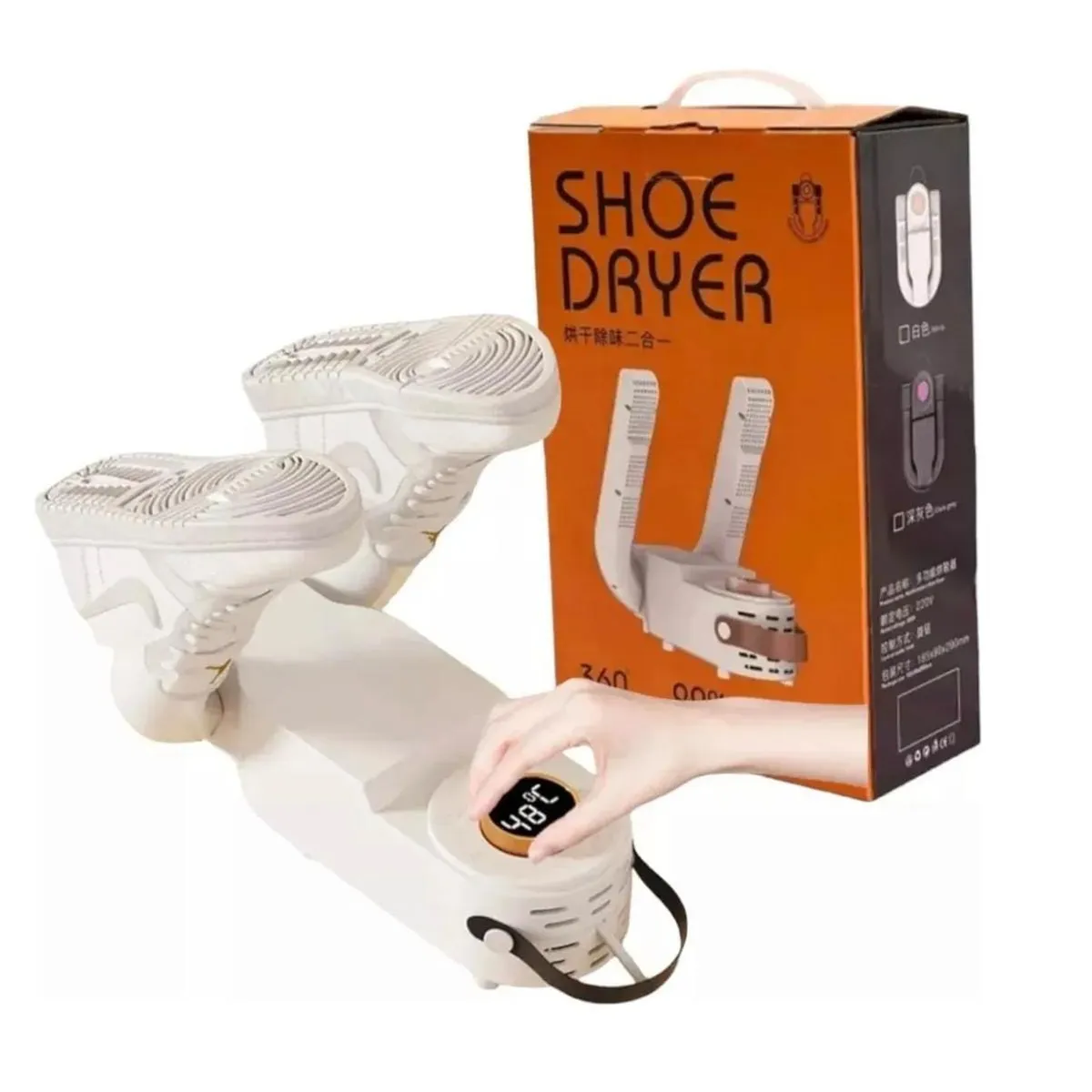 GENERICO - Secador Zapatos Calentador Deshumificador Esteriliza Olor