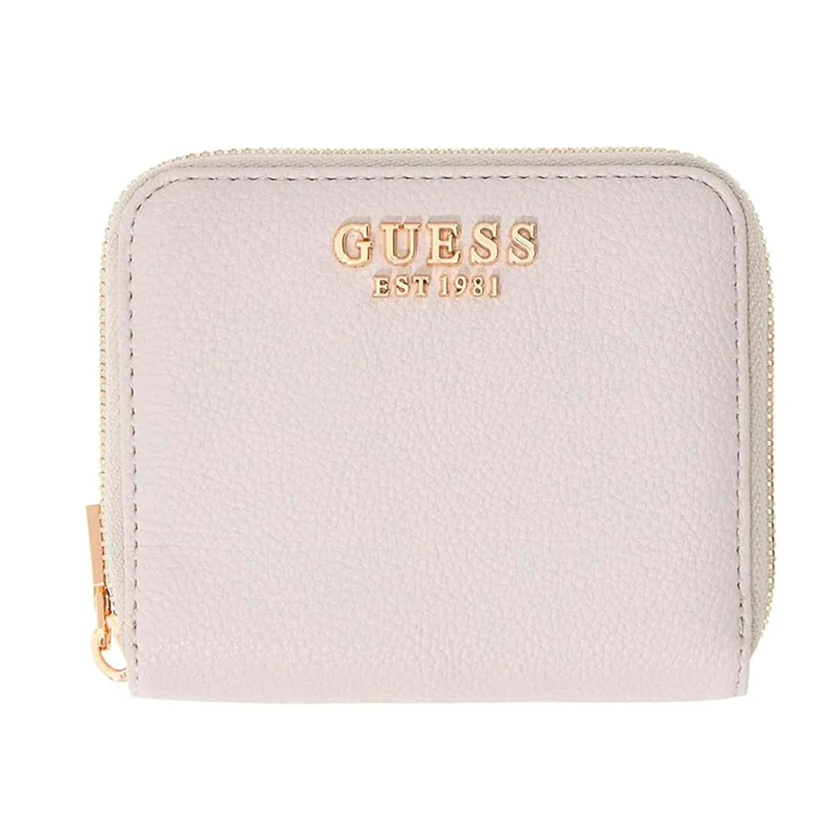 GUESS - Billetera Laurel Ii Slg Small Zip Around Blanco