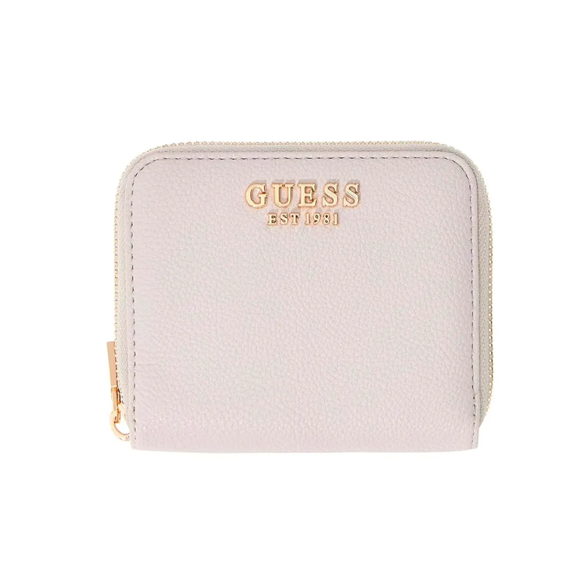 GUESS - Billetera Laurel Ii Slg Small Zip Around Blanco