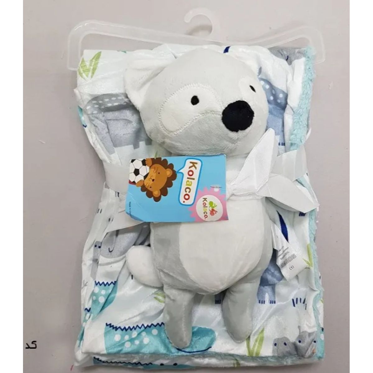 GENERICO - Manta Con Peluche De Apego Para Bebes Frazada Suave Koala GRIS