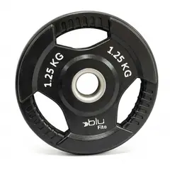 BLU FIT - Disco engomado 1,25 kg unidad negro