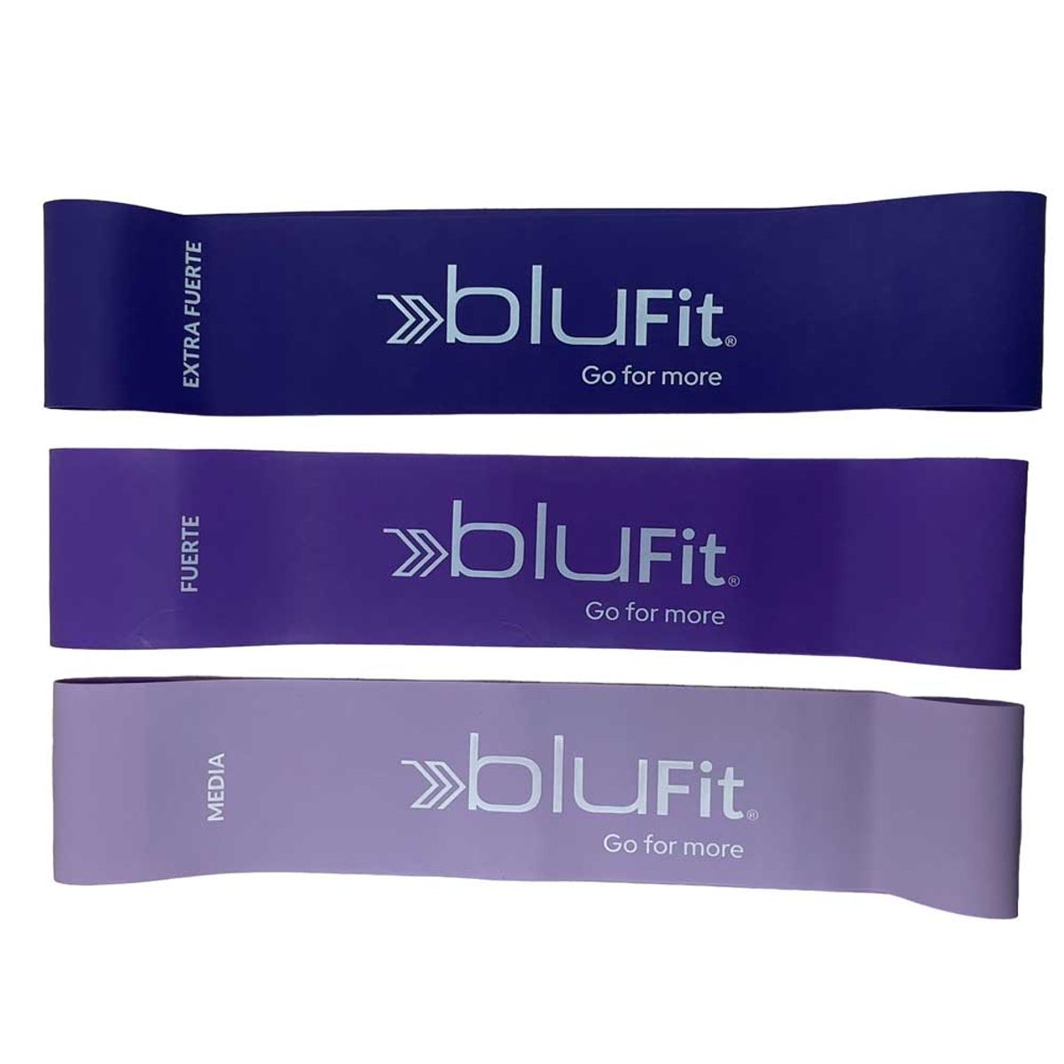 BLU FIT - Set Bandas Elasticas Blu Fit loop morado