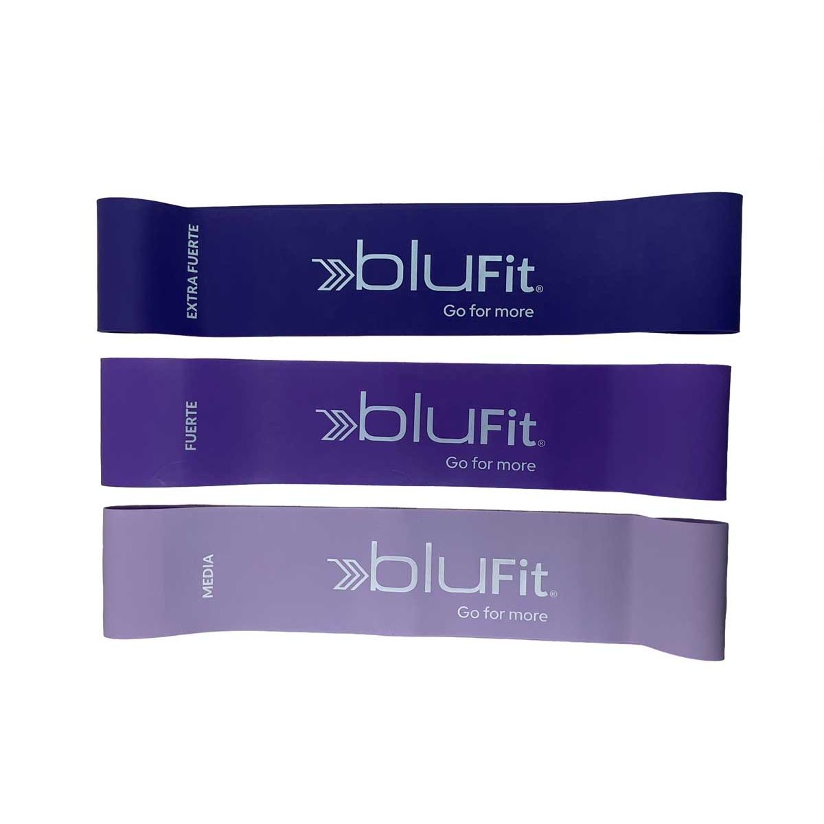 BLU FIT - Set Bandas Elasticas Blu Fit loop morado