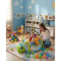 GENERICO - Centro de Juegos para Bebé Gimnasio de Estimulación y Piscina de Pelotas 03